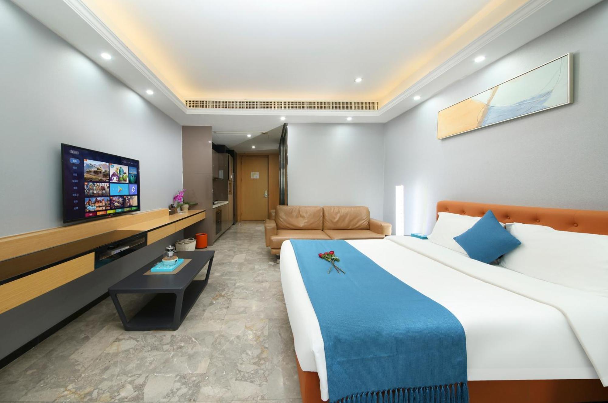 Boman Holiday Apartment Bei Jing Lu Jie Deng Du Hui Branch Canton Esterno foto